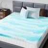 DUMOS Memory Foam Mattress Topper Queen, 2 Inch Thick Gel