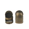D&D Fingertip Thimble Finger Protector Adjustable Metal Thimbles Sewing Handworking