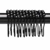12 Pack Shower Curtain Hooks Rings, Stainless Steel Roller Balls,