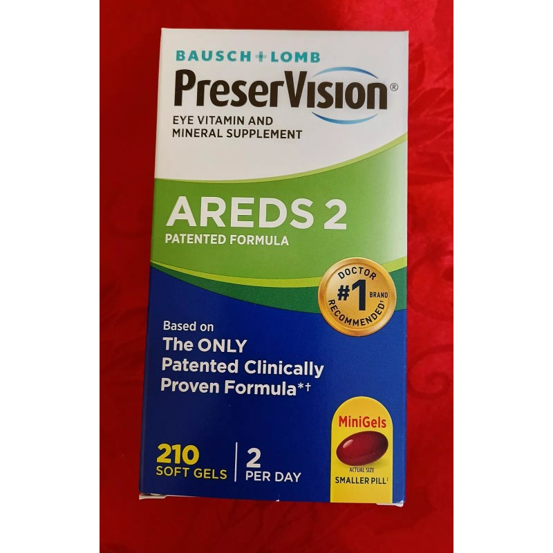 PreserVision AREDS 2 Eye Vitamin & Mineral Supplement (210 ct)