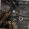 GRIRIW Reliable Keychain Compass with Easy to Read Dial Durable