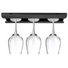 Wine Glass Rack Upside Down Stemware Holder Hanger for Home