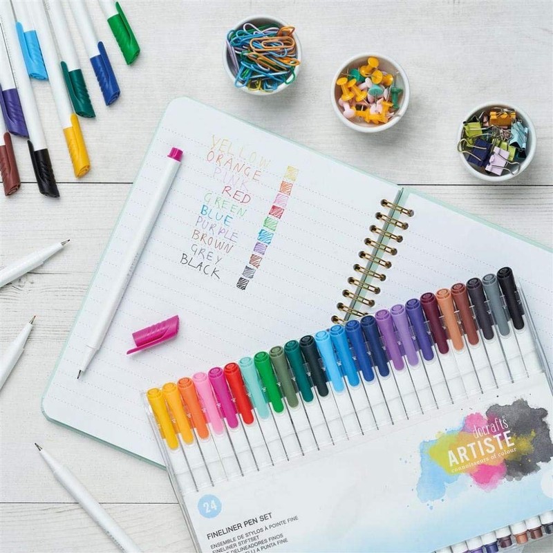 Artiste Fine Liner Pen Set - 24 Pack