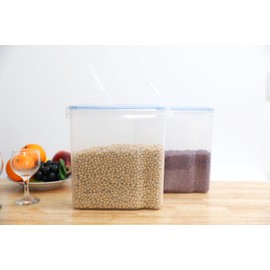 Basicwise QI003322.2 Cereal Containers, Size: 9" W x 4" L x 9.5" H