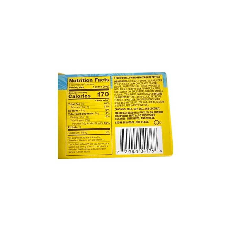 Anastasia Confections Coconut Patties, Original, 12-ounce - PACK OF 4