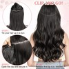 Clip in Hair Extensions Long Wavy Hair Extensions for Women