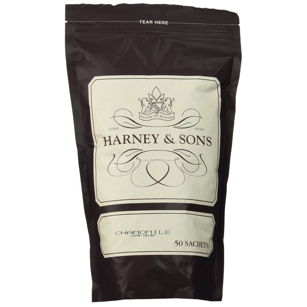 Harney and Sons Sachet Bag, Chamomile, 50 Count
