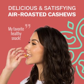 Karma Nuts Peri Peri Chili Spiced Cashews | 1.5 oz - 12 Pack | Whole Cashews | Air Roasted, No Oil | Natural, Minimally Processed | Non-GMO, Gluten-Free, Vegan, Kosher | Rich in Antioxidants + Fiber