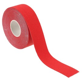 PATIKIL 16.4ft x 1 Inch Aerial Hoop Tape, Athletic Tape Adhesive Non-Slip Grip Tape Yoga Rig Sports Tape for Wrapping Exercises Gymnastics, Red