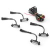 4pcs 12V Car LED Grille Light High Brightness Accessory Fit