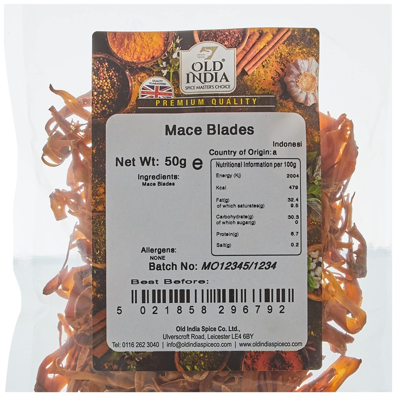 Old India Mace Blades 50g