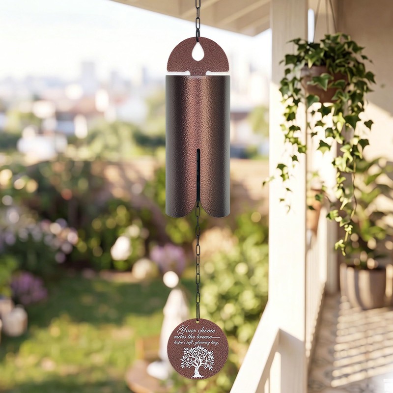 RiKoDaM 27" Wind Chimes for Outside, Deep Tone Serenity Bell