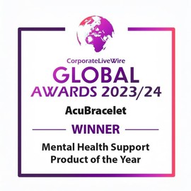 AcuBalance Women’s Acupressure Bracelet – Waterproof Band for Hot Flash Comfort, Stress Relief, Emotional Balance, Mood & Sleep Support (Rose, X-Small 5)