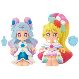 Bandai Tropical ~ Ju! Pretty Cure Pre-Cure Doll Excellen Tropical Style Set