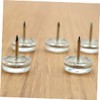 TEHAUX 20PCS Non Skid Furniture Leg Protectors Thickened Clear Plastic