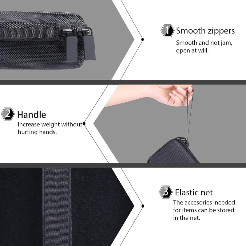 co2CREA Hard Case Replacement for Zoom F3 Field Recorder