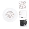 Gadpiparty Round Air Vent Grille Cover Soffit Outlet Vent Accessory