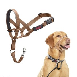 HALTI - Collar para Evitar Que tu Perro Tire de la Correa. Ajustable, Reflectante y Ligero, con Banda Acolchada para la Nariz. Collar de Entrenamiento