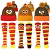 LUKBERA 6 Pcs Thanksgiving Turkey Trot Costume Set - 3