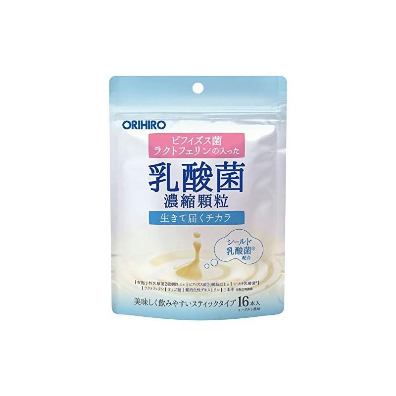 オリヒロ 乳酸菌濃縮顆粒 (ラクトフェリン配合) 1.0g×16包×4個