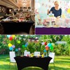 BDDC Fitted Table Covers for 6 Foot Tables, Spandex Table