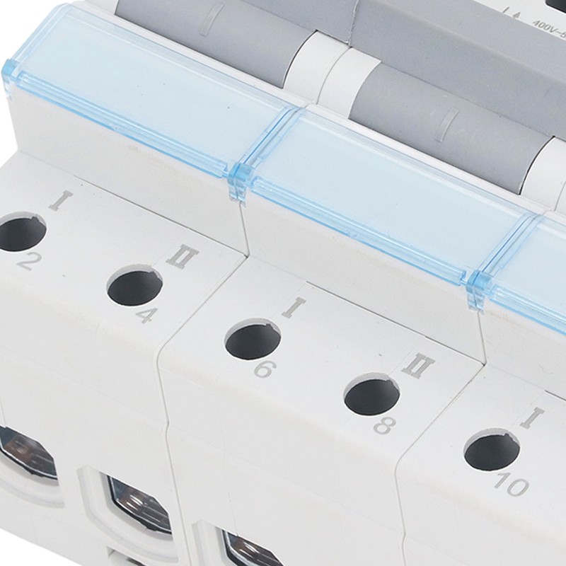 400VAC Dual Power Manual Transfer Switch 35mm DIN Rail Mount