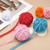 sourcing map 4 Yard Braid Trim with Button Loops, 5/8