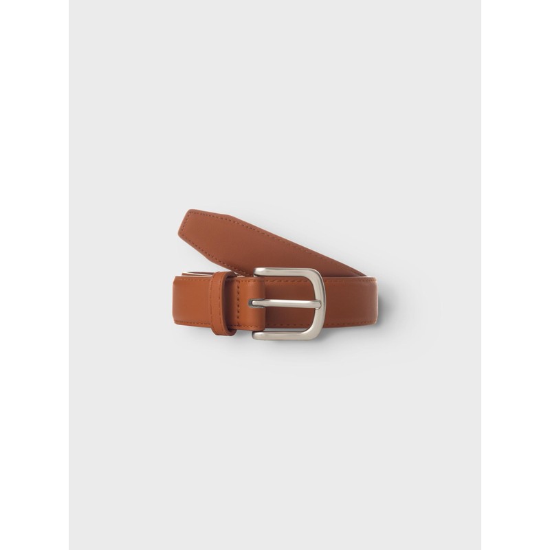 NAME IT Boys Nkmacc-farlo Belt Noos Synthetic Belt, Caramel Café