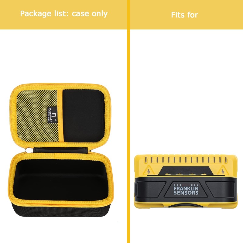 Hard Case Compatible for Franklin Sensors ProSensor M90/M150/T11/X1100 Professional Stud