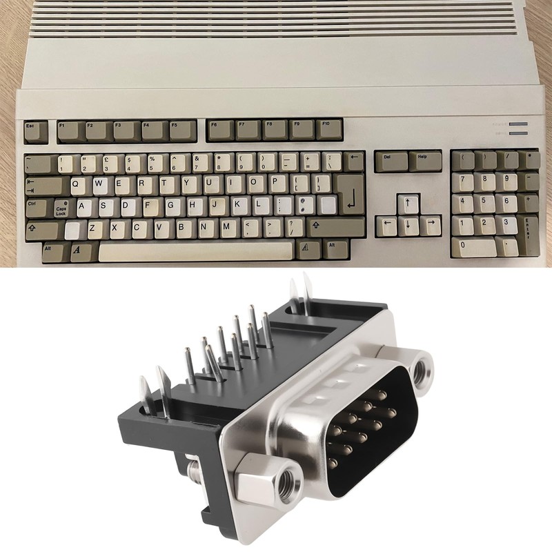 SG Store 4pcs 9 Pin D-Sub Female Compatible with Commodore