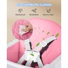3-in-1 Baby High Chair, Adjustable Convertible Infant Baby Feeding Chair