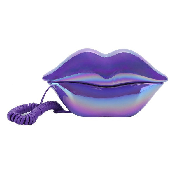 Landline Telephone, Electric Phone, Fashion Funny Lips WX-3016, Corded Phone, Number Memory, US UK Wiring, Electric Phone in Shape