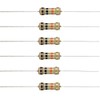 BOJACK 10K Ohm Resistors 1/2 W ±5% Carbon Film Single