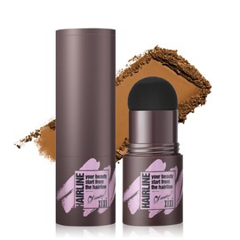 MIRUOKOU Hairline Powder, Hides Gray Hair Foundation, Root Touch Up Magical Hair Shadow Powder, Instant Hairline Shadow Cover Up, Follicle Concealer with Puff Touch, Root Cover Up for Thin/ Bald Hair