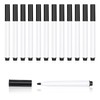 Whiteboard Markers, Pack of 12 Whiteboard Pens and Chalk Pens