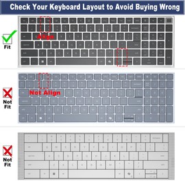 Keyboard Cover for 16" Dell Pro 16/Pro 16 Plus/Pro Max 16 PB16250 PB16255 PC16250 PC16255 MC16250 MC16255 & Dell Pro Max 18 Plus MB1825 18" (NOT FIT Pro 16 Premium DA16250, Dell Pro 3/5/7 16")