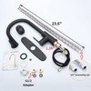 Kohonby Single Handle Kitchen Faucet with Pull Down Sprayer Modern