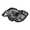 Grim Reaper On A Motorcycle Patch, Large Size