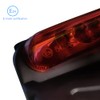 DREAMIZER Motorcycle Rear Fender LED Brake Red Tail Lights Lamp
