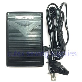 Cutex Foot Control Pedal With Cord #359102-001 For Babylock, Juki, Pfaff, Singer