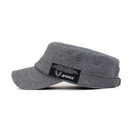 AVIREX Avilex Cap, Men's, Large Size, Large Size, XL, Work Cap, SWEAT, Popular, Trend, Autumn, Winter, Gift, Gift, gray, XL
