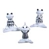 Meditation Frog Statue Resin Frog Sculpture Animal Yoga Statue for