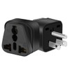 Strhowill(2pack) USA 3 PIN Travel Adapters,American Standard Plug to a