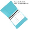 Calendar 2025 for 3 Ring Binder - 2025-2026 Desk Calendar