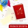 LINPopUp®, N102 Pop-Up Cards Communion, Confirmation, Christening, Greeting Card, 3D