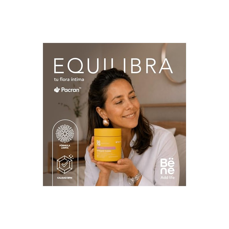 Probióticos Suplemento para Mujeres 135g - Intimate Flora Lactobacillus, D-Manosa,
