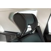 Lescars Car Headrest: Universal Car Headrest with Memory Foam, Individually
