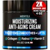 Menvils Crema Hidratante Facial Hombres Antienvejecimiento Antiarrugas Colágeno Retinol Vitamina