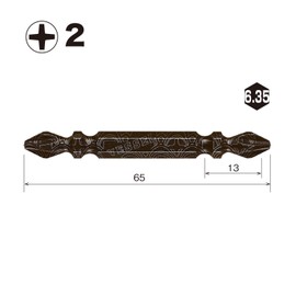 Vessel S3P2065-BL S3P2065-BL Sakisbobit BL Double Ended + 0.08 x 2.6 inches (65 mm), Set of 3