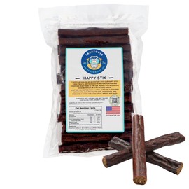 TREATOPIA Omaha Sticks Beef Dog Treats, 16 Oz Bag - All-Natural, Sustainable, Healthy, High Protein, Hand-Trimmed, Slow-Roasted, Made in The USA, Nutritious, No Additives, No Fillers